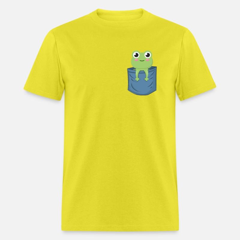 Frog Chest Pocket Tadpoles Froggy Bullfrog Frog