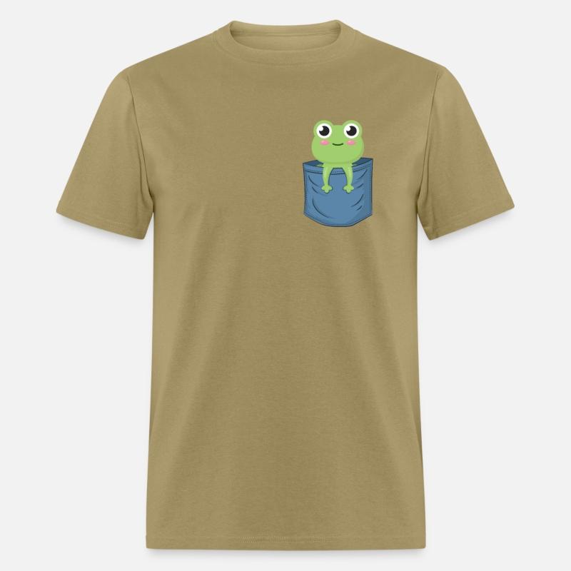 Frog Chest Pocket Tadpoles Froggy Bullfrog Frog