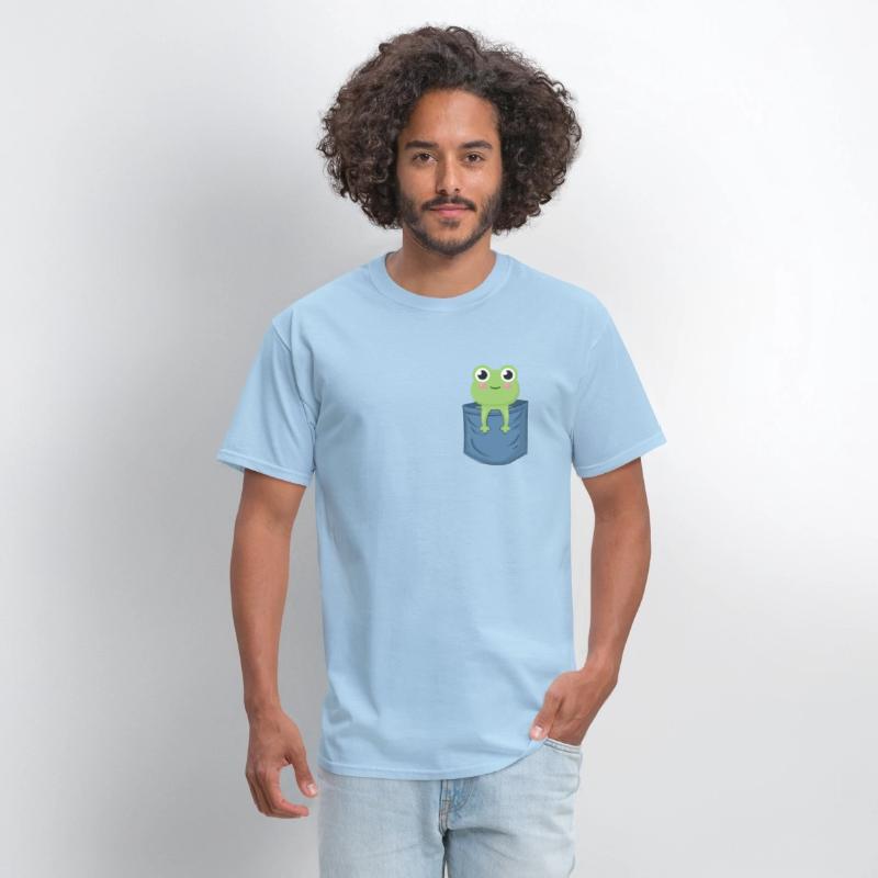 Frog Chest Pocket Tadpoles Froggy Bullfrog Frog