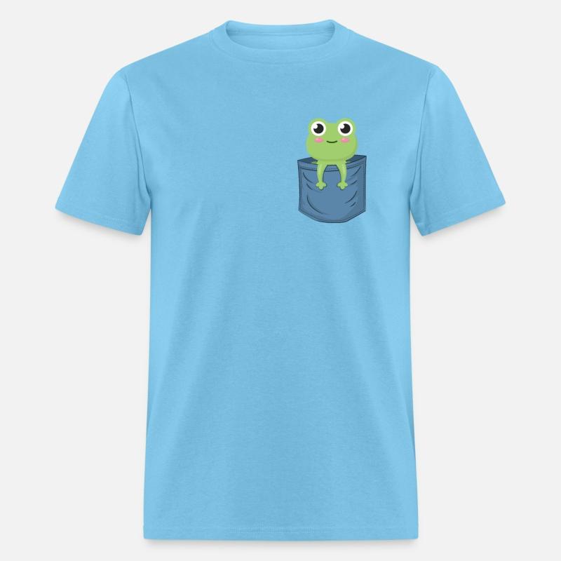 Frog Chest Pocket Tadpoles Froggy Bullfrog Frog