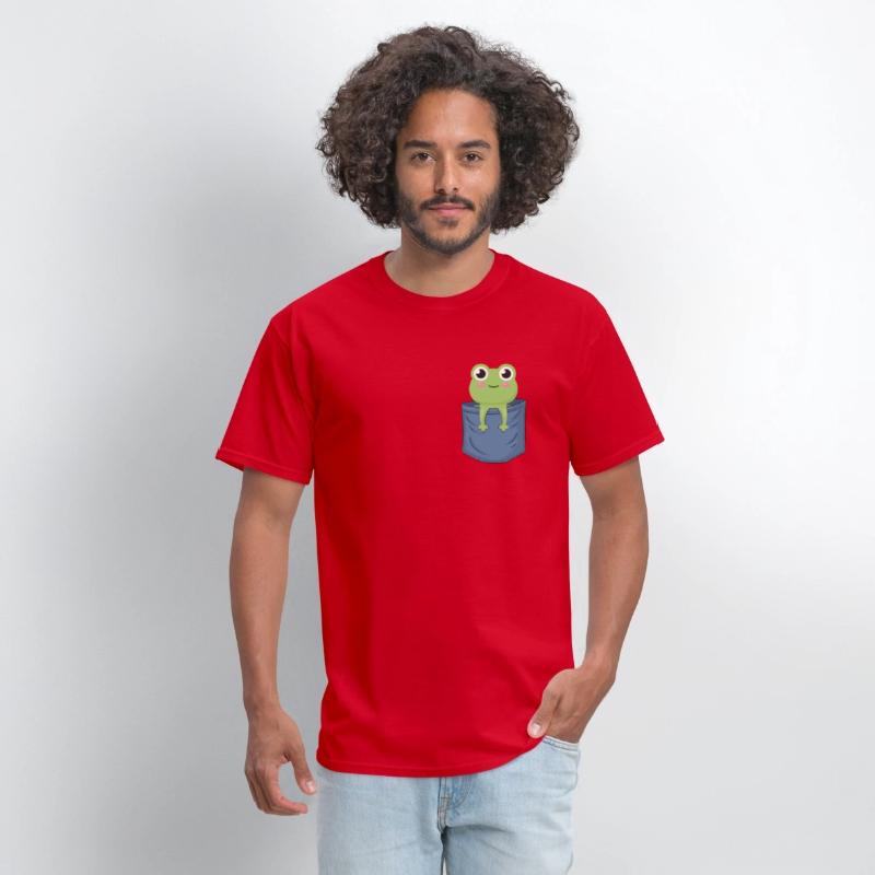Frog Chest Pocket Tadpoles Froggy Bullfrog Frog