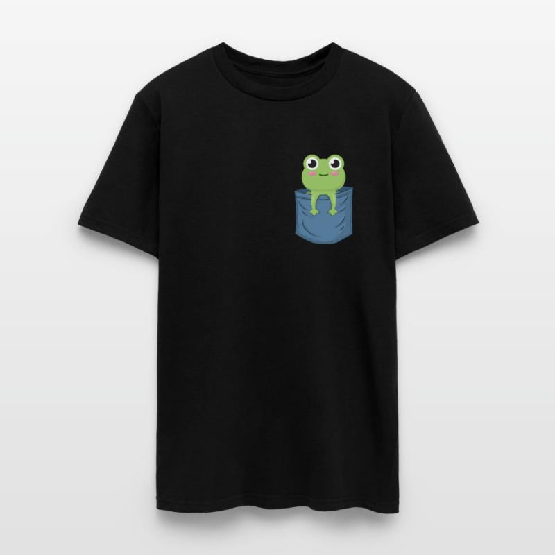 Frog Chest Pocket Tadpoles Froggy Bullfrog Frog