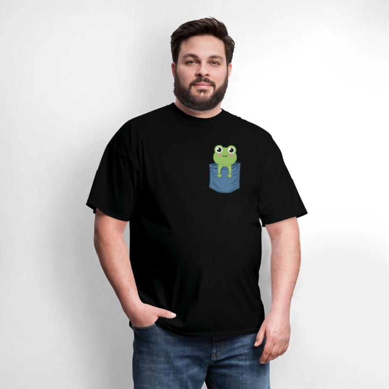 Frog Chest Pocket Tadpoles Froggy Bullfrog Frog