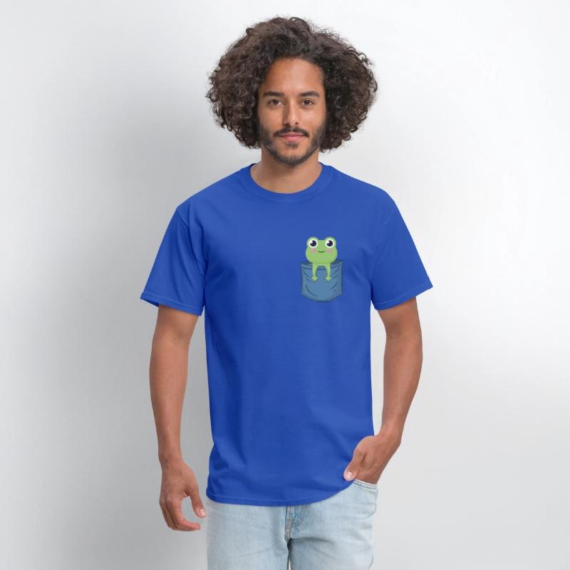 Frog Chest Pocket Tadpoles Froggy Bullfrog Frog