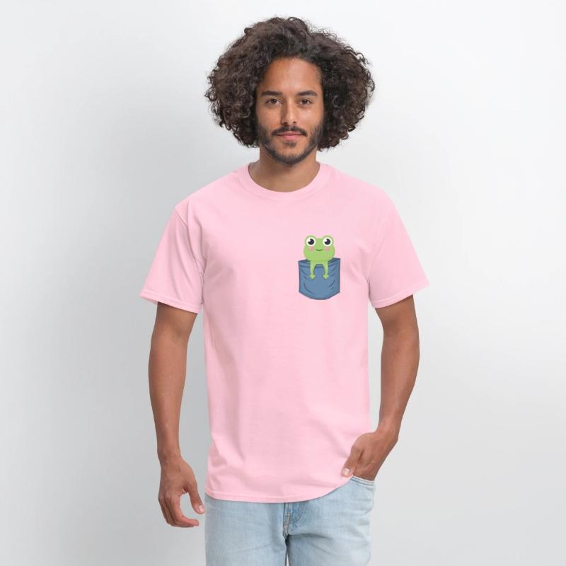 Frog Chest Pocket Tadpoles Froggy Bullfrog Frog