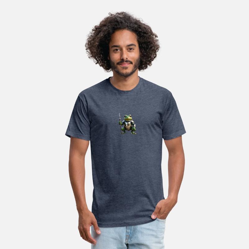 frog in medieval armor