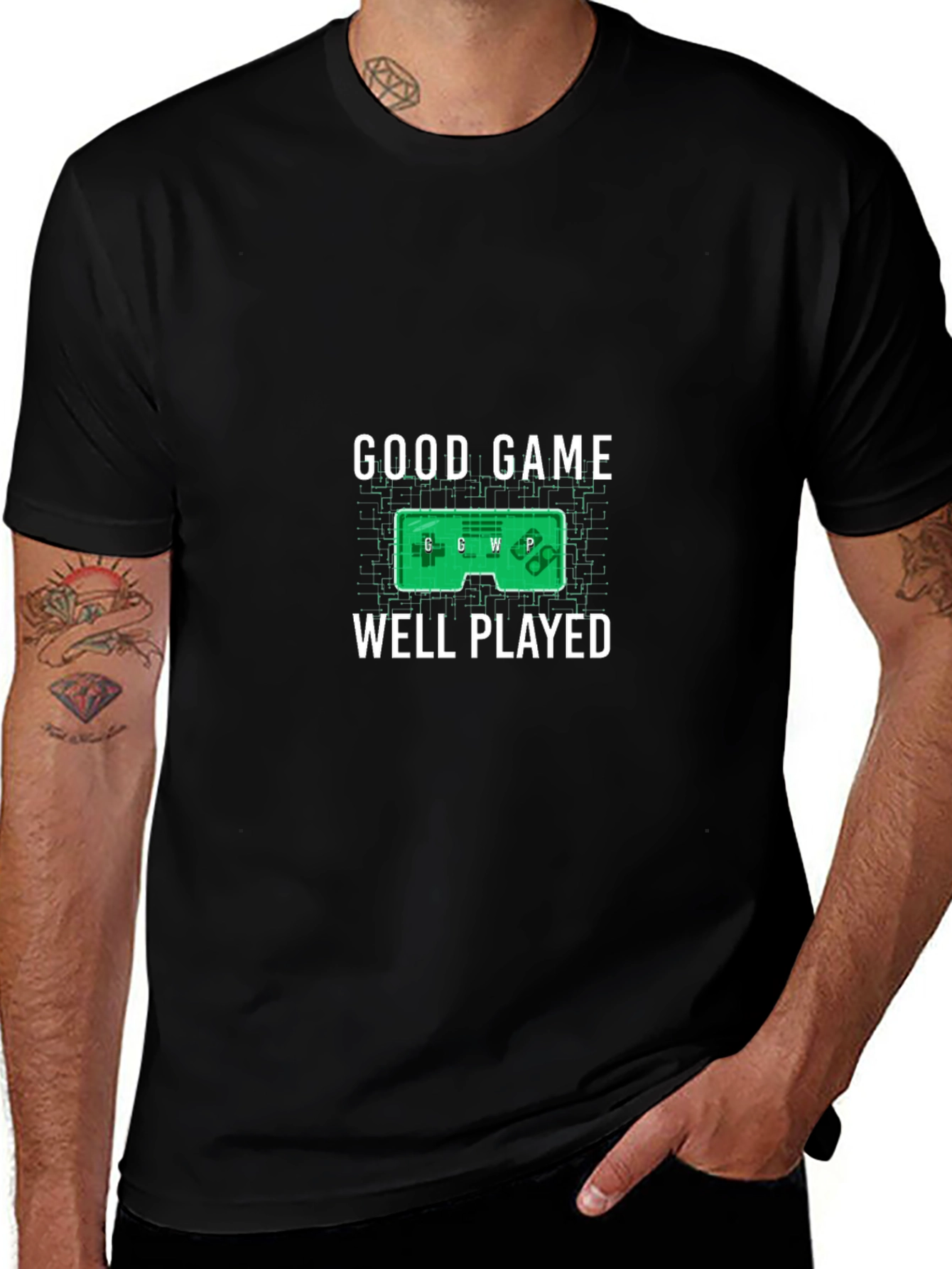 Good Game Well Played Black T-Shirt