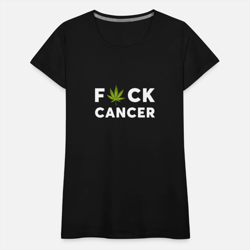 Fuck Cancer Cannabis Stoner Weed T-Shirt