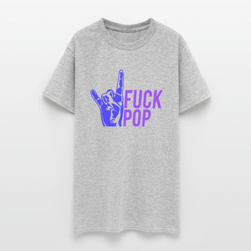 Fuck pop charts music heavy metal fun hand gesture