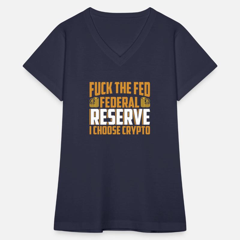 Fuck The FED Federal Reserve I Choose Crypto