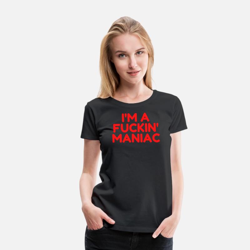 Fuckin' Maniac (in red letters version)