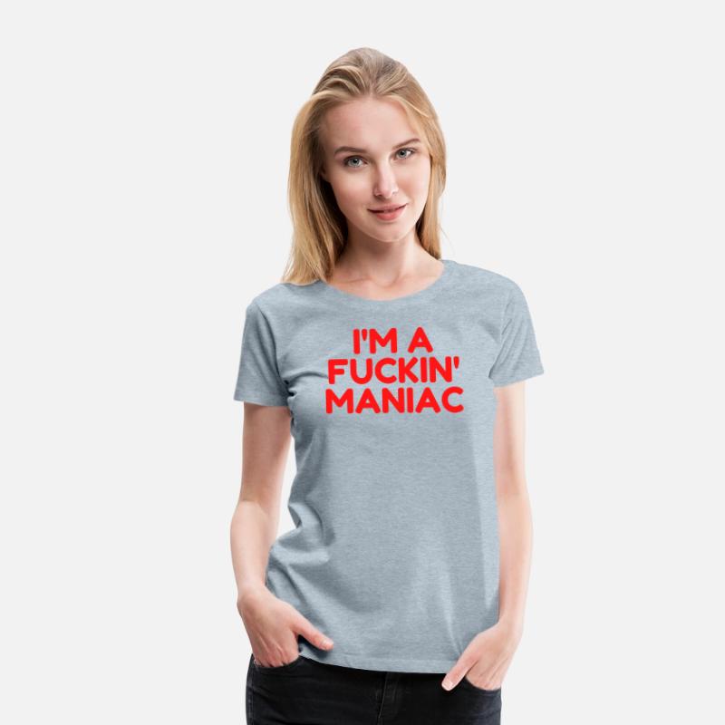 Fuckin' Maniac (in red letters version)