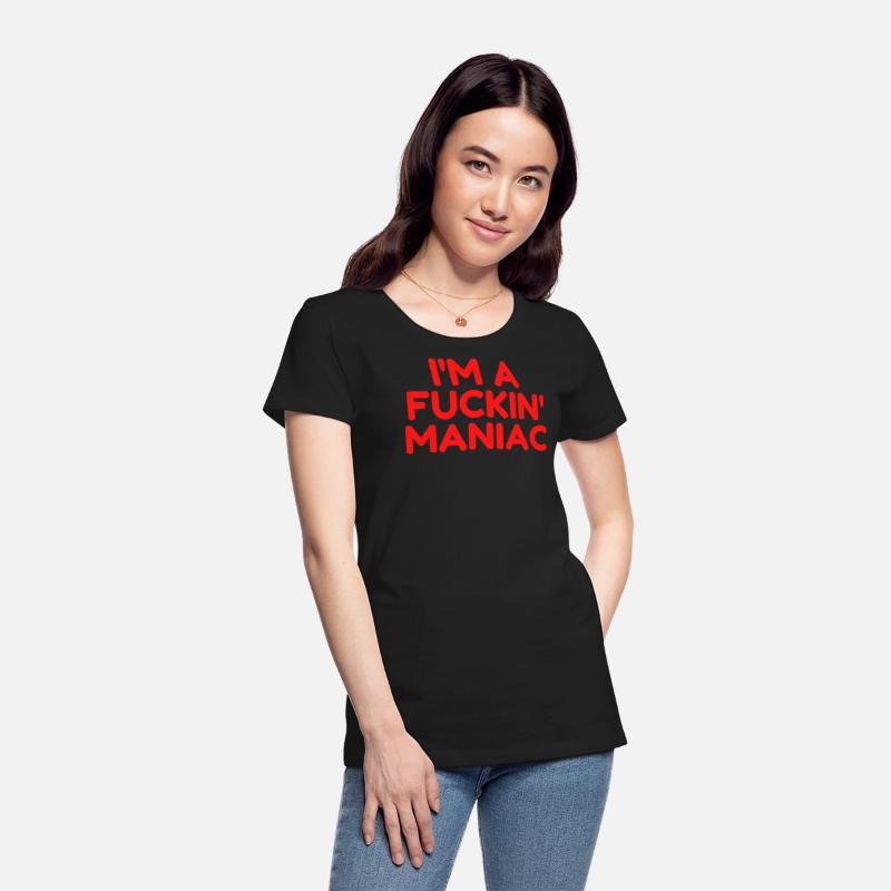 Fuckin' Maniac (in red letters version)