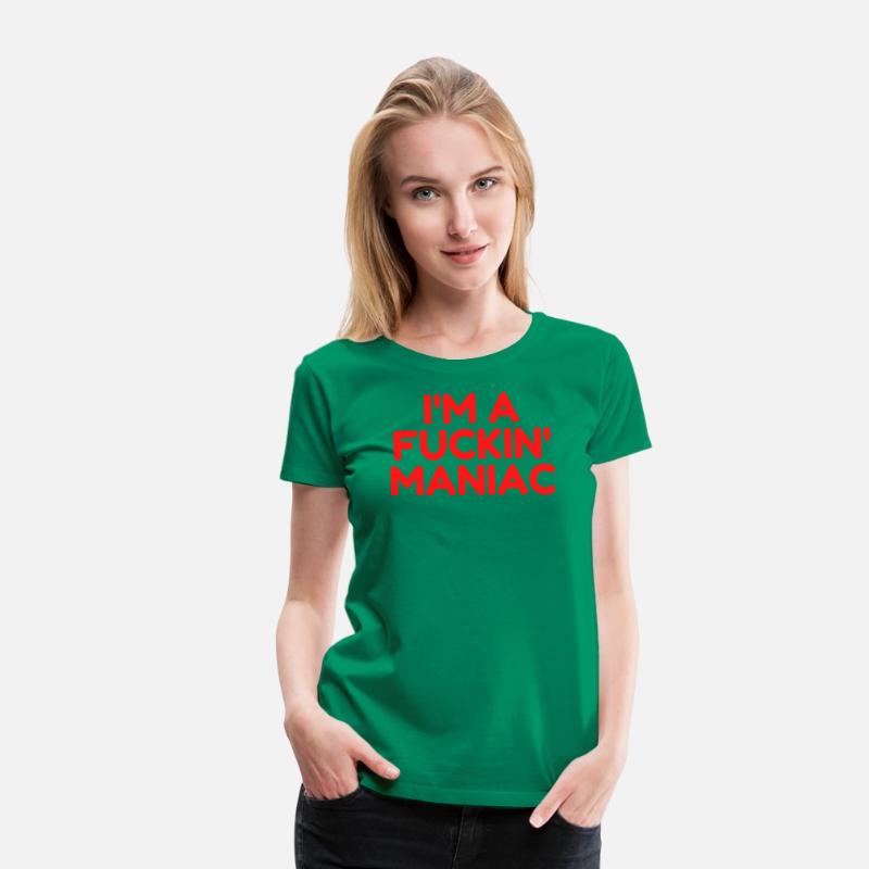 Fuckin' Maniac (in red letters version)
