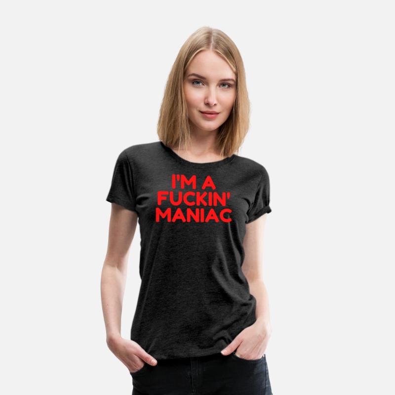 Fuckin' Maniac (in red letters version)