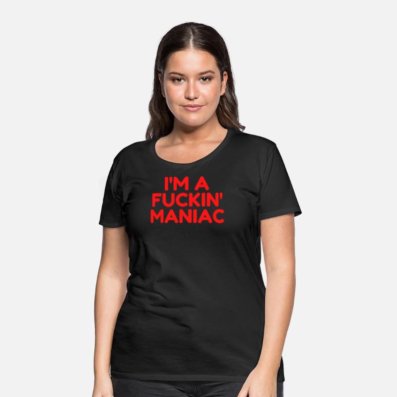 Fuckin' Maniac (in red letters version)