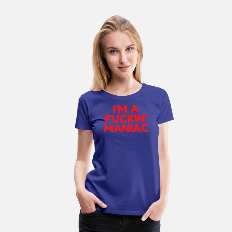 Fuckin' Maniac (in red letters version)