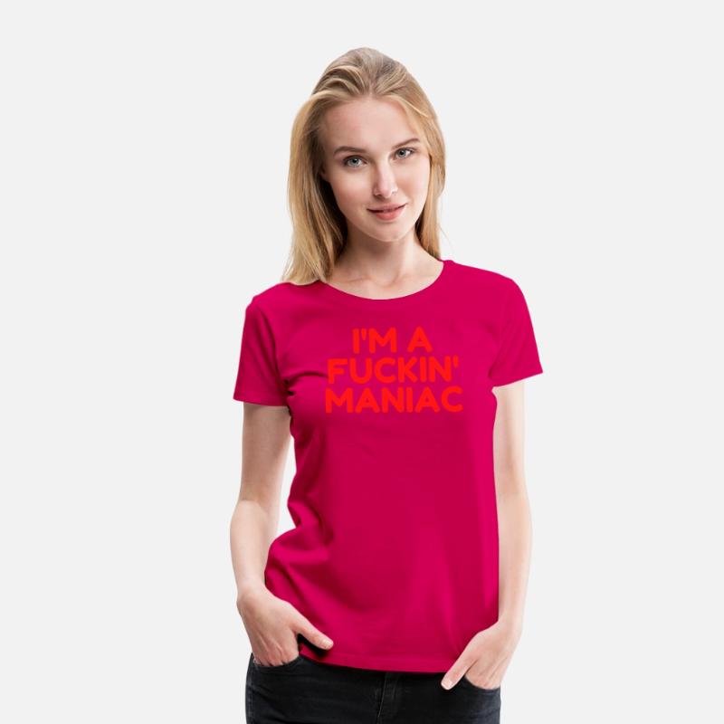 Fuckin' Maniac (in red letters version)