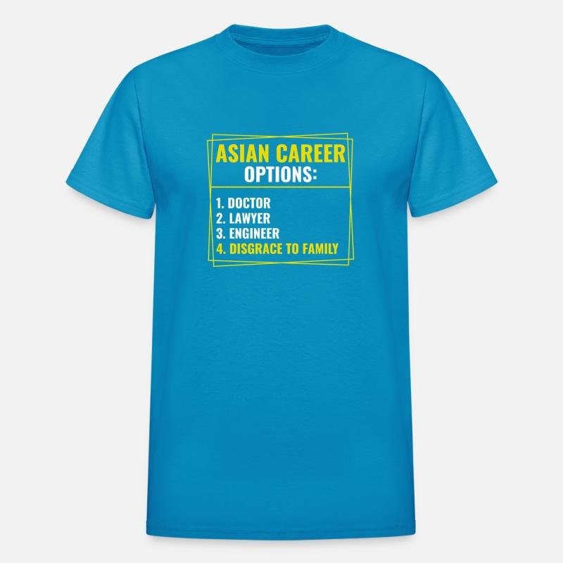 Funny Asian Career Options Joke Sarcastic Shirt