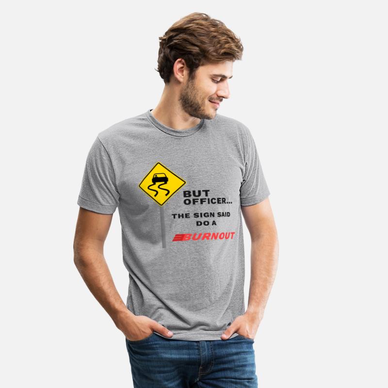 Funny Burnout Drift Sign T-shirt