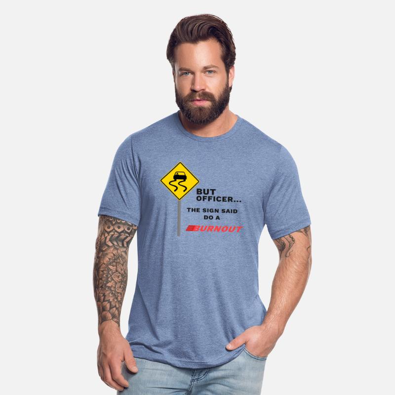 Funny Burnout Drift Sign T-shirt