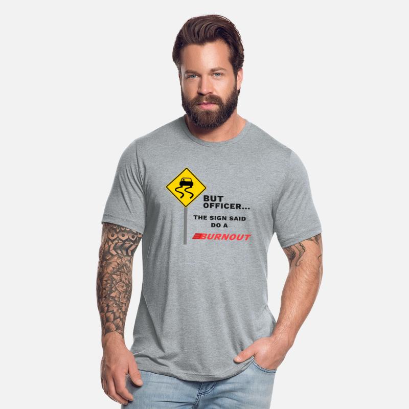 Funny Burnout Drift Sign T-shirt