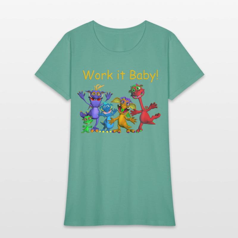 Funny Cartoon Monster Motivation Gym Wear