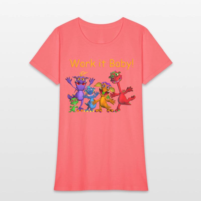 Funny Cartoon Monster Motivation Gym Wear