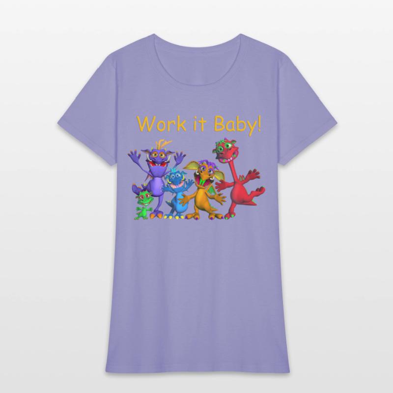 Funny Cartoon Monster Motivation Gym Wear