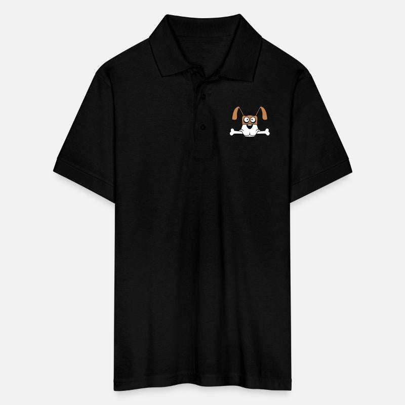 Funny Dog Big Bone Mouth Hunger Cool Cartoon Comic