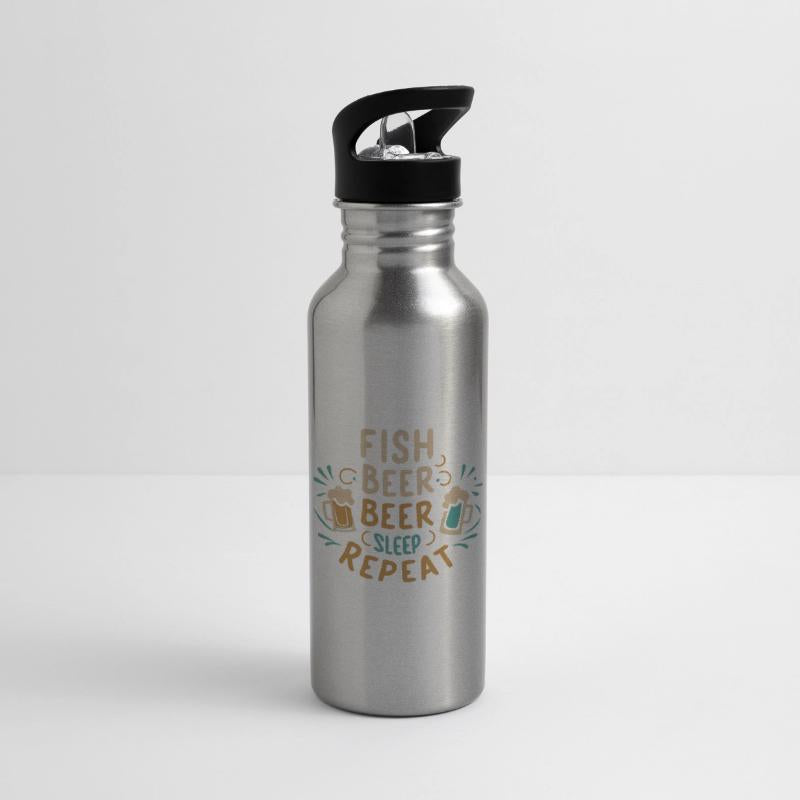 Funny fishing shirt "Fish Beer Sleep Repeat"