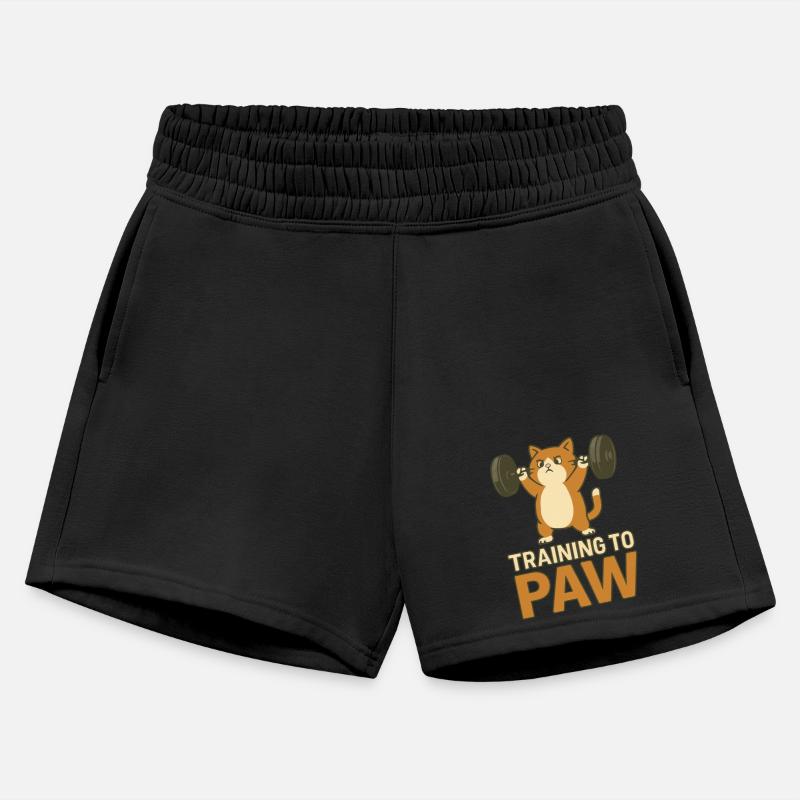 Funny Gym Cat Training to Paw Workout Humor