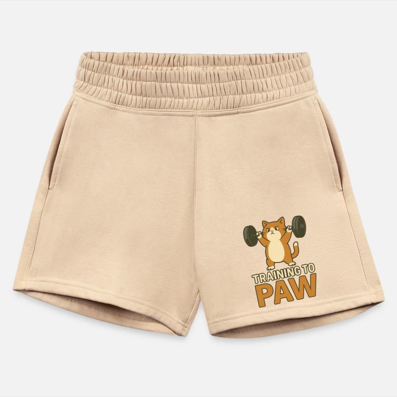 Funny Gym Cat Training to Paw Workout Humor