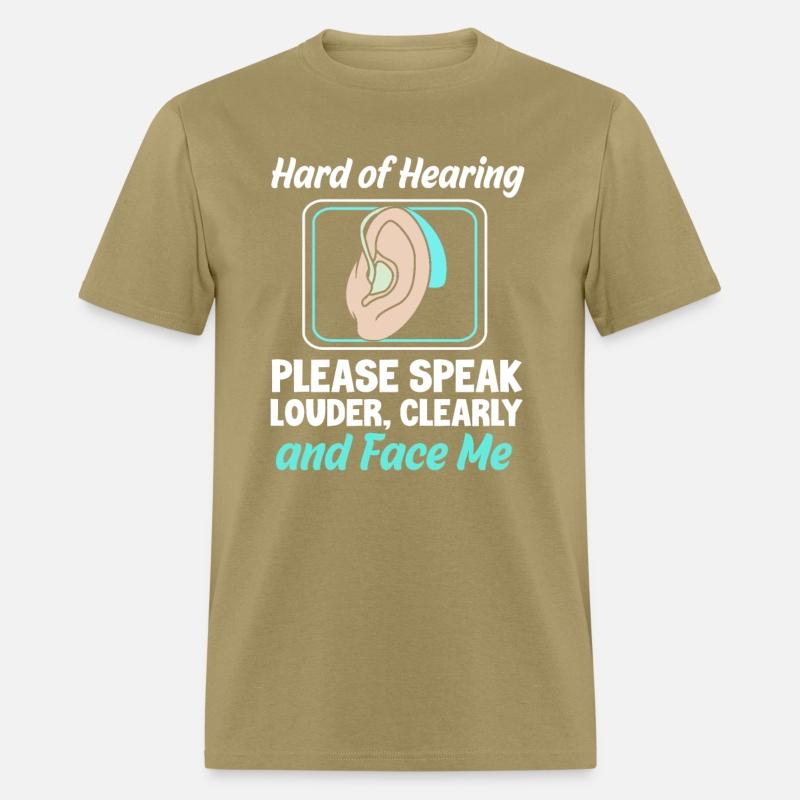Funny Hearing Aid Deaf Awareness Hard Of Hearing