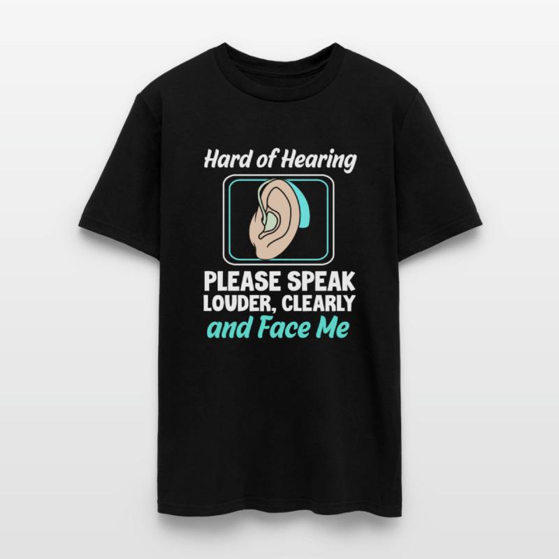 Funny Hearing Aid Deaf Awareness Hard Of Hearing