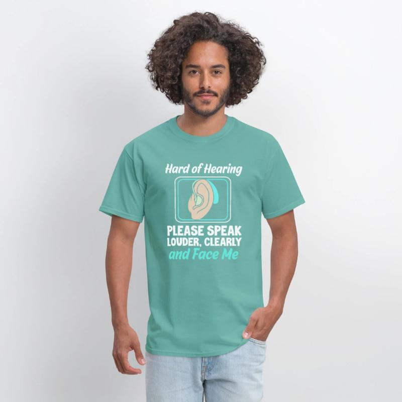 Funny Hearing Aid Deaf Awareness Hard Of Hearing