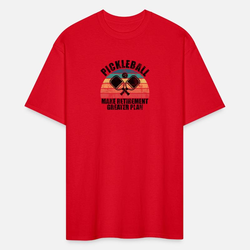 Funny Retro Pickleball Retirement Plan Paddle Love