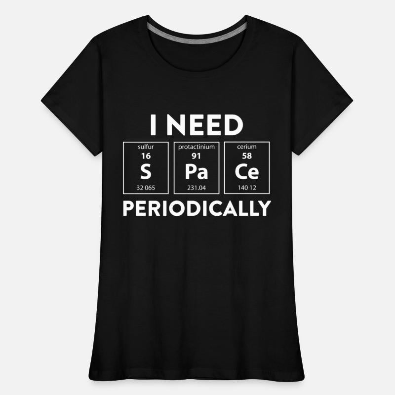 Funny Science Periodic Table Of Elements Space Gag