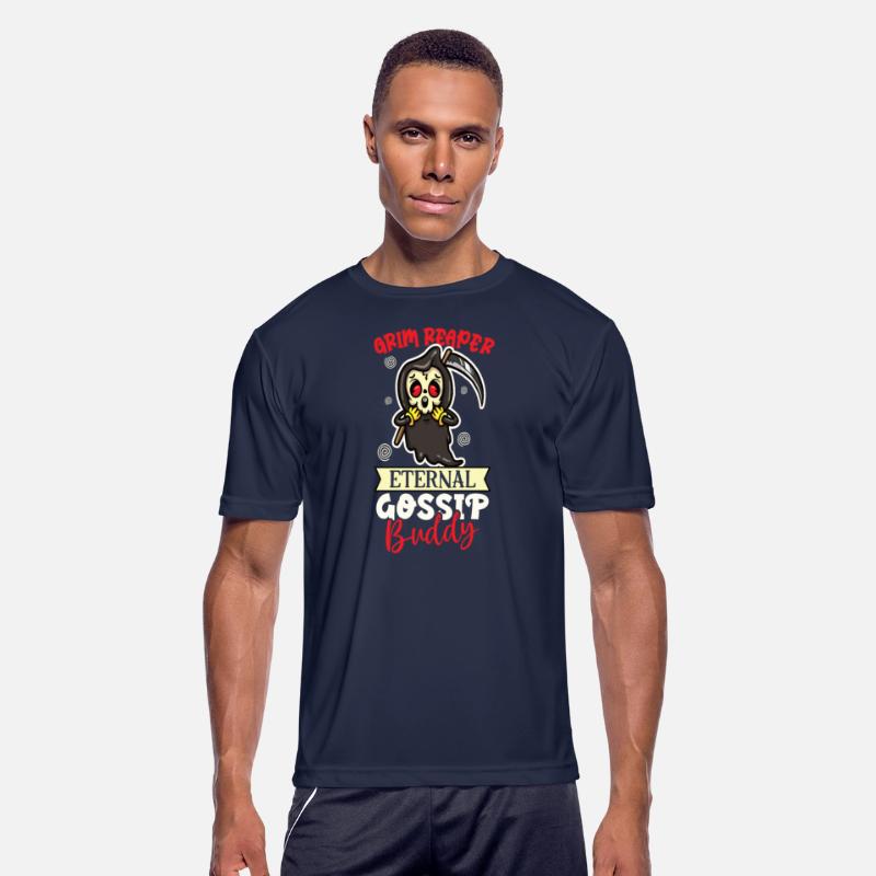 Funny Spooky Grim Reaper Death Dead Halloween Grim