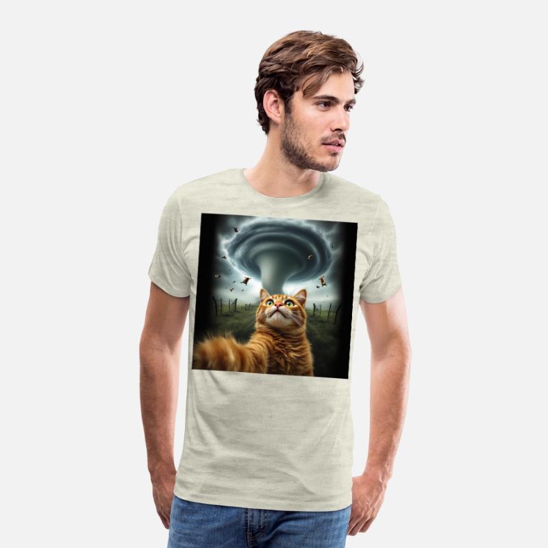 Funny Tornado Cat Selfie Flying Cow Meme