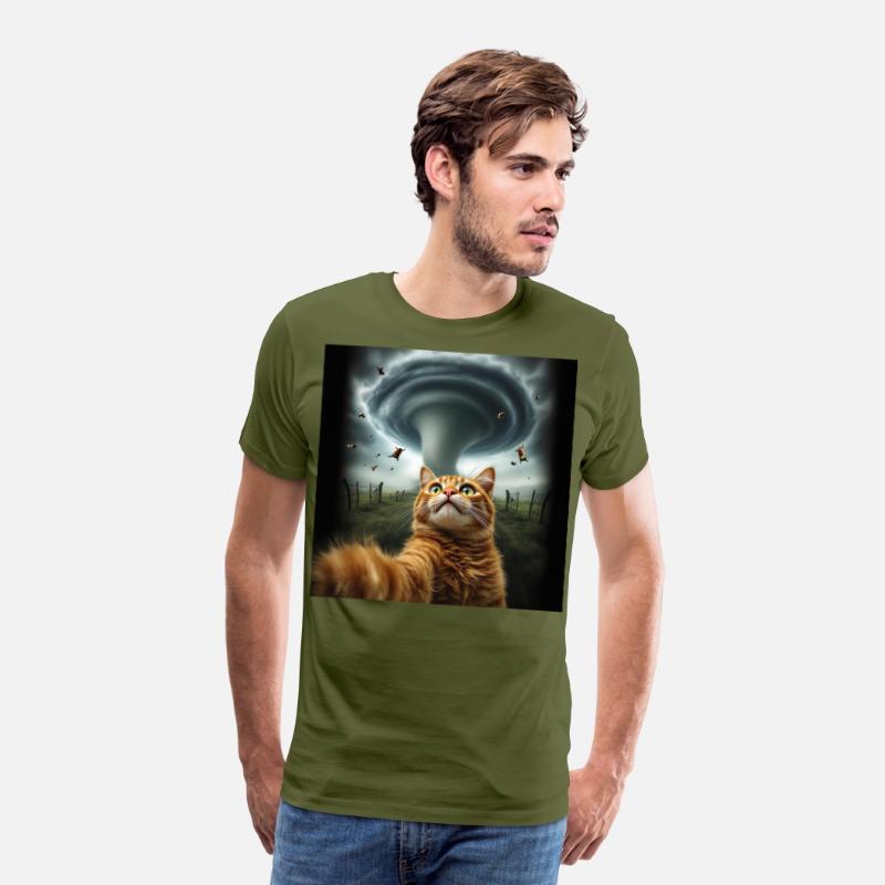 Funny Tornado Cat Selfie Flying Cow Meme