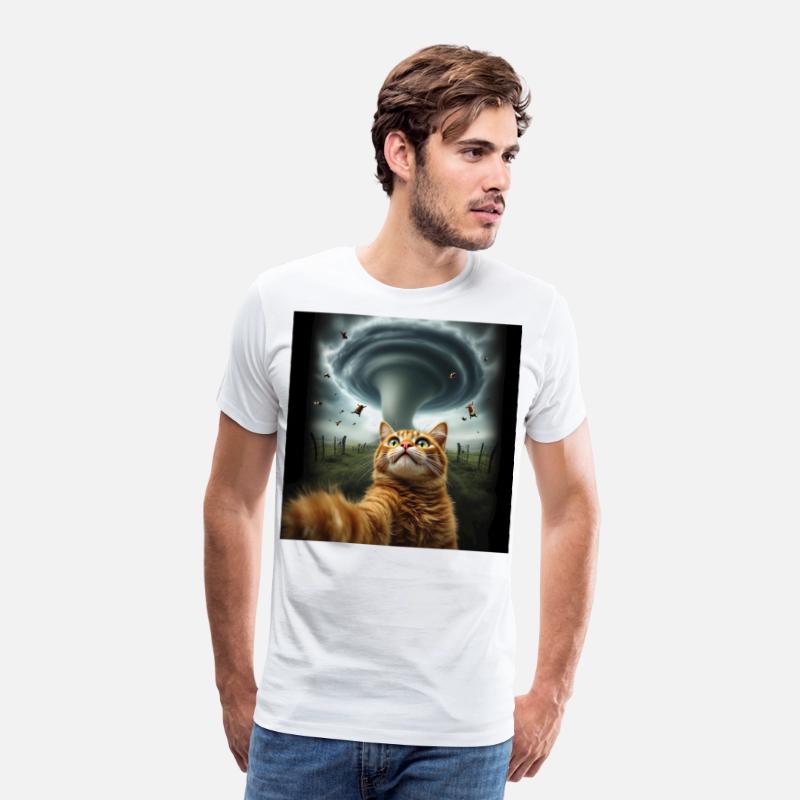 Funny Tornado Cat Selfie Flying Cow Meme