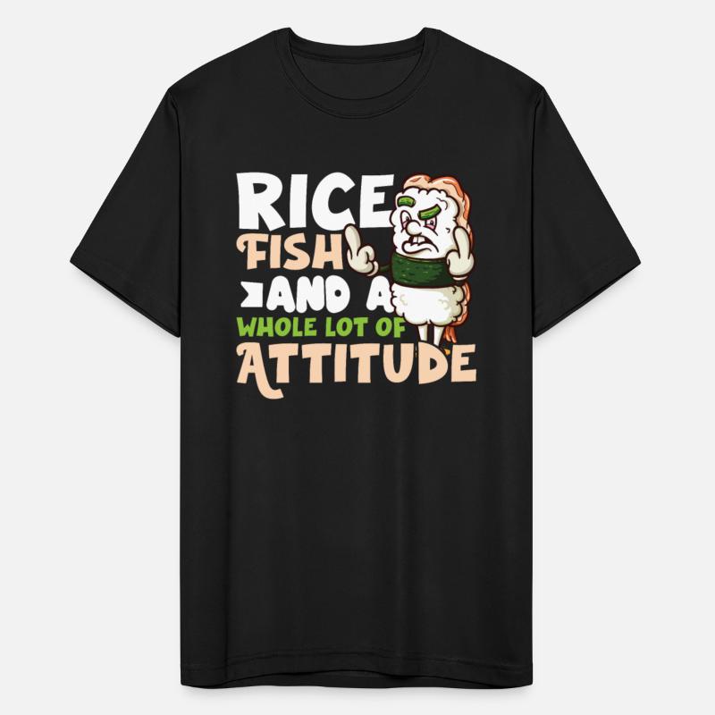 Funny Unhappy Sushi Japanese food Miso-Unhappy