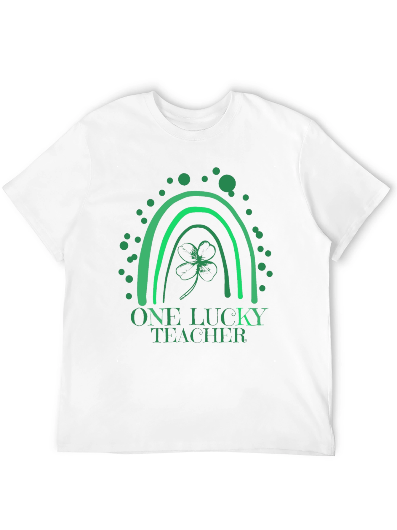 One Lucky Teacher St. Patricks Day Graphic Tee