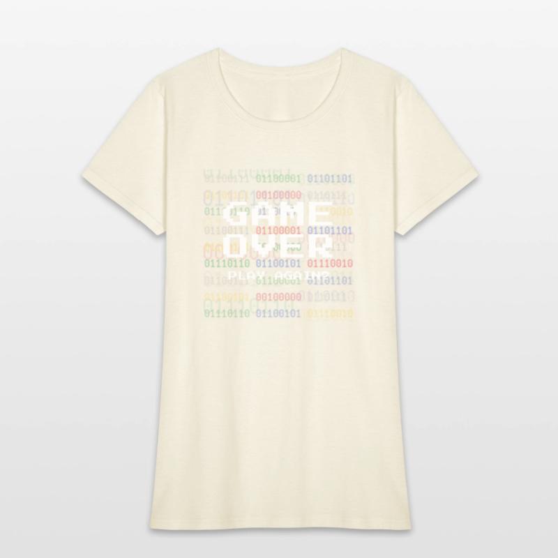 Game Over Retro Gamer Pixel Text