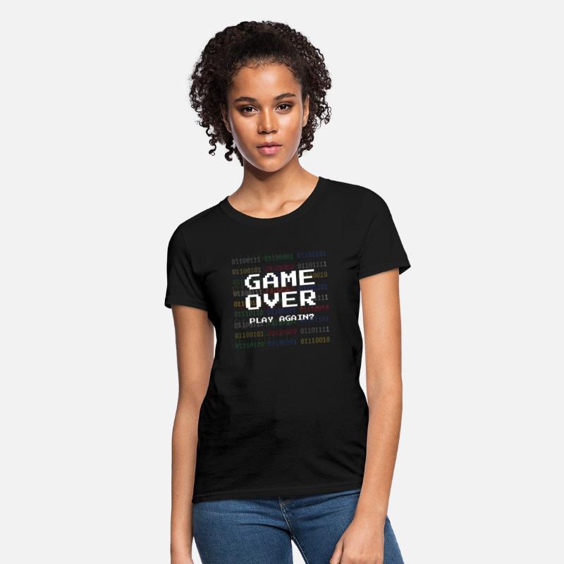 Game Over Retro Gamer Pixel Text