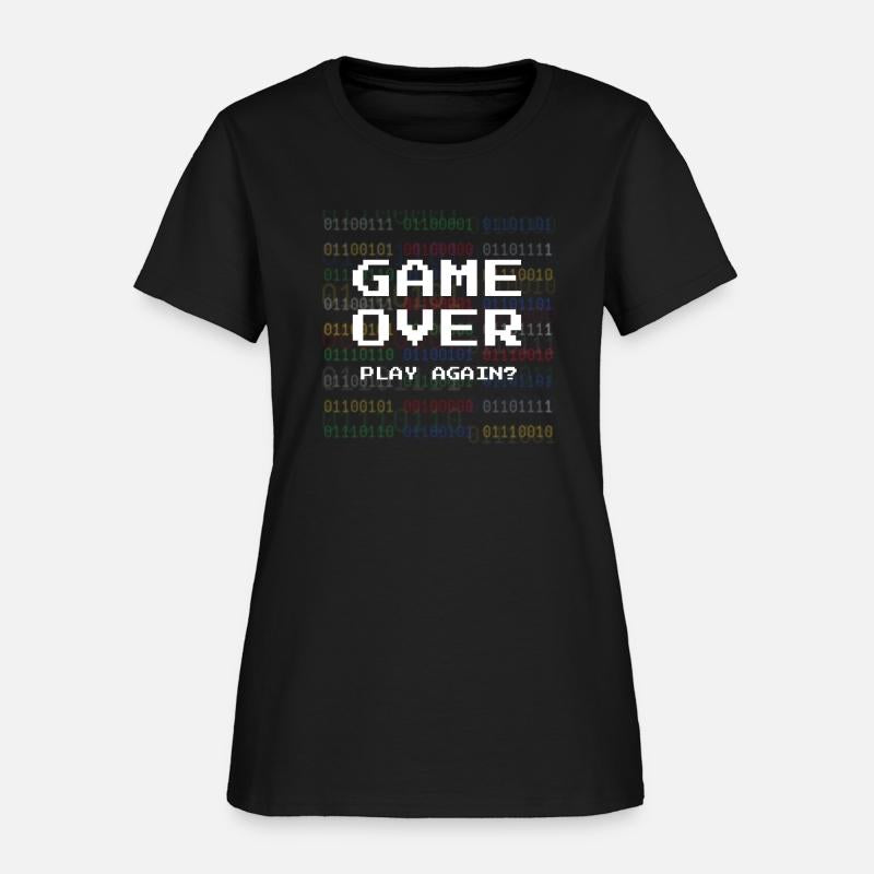 Game Over Retro Gamer Pixel Text