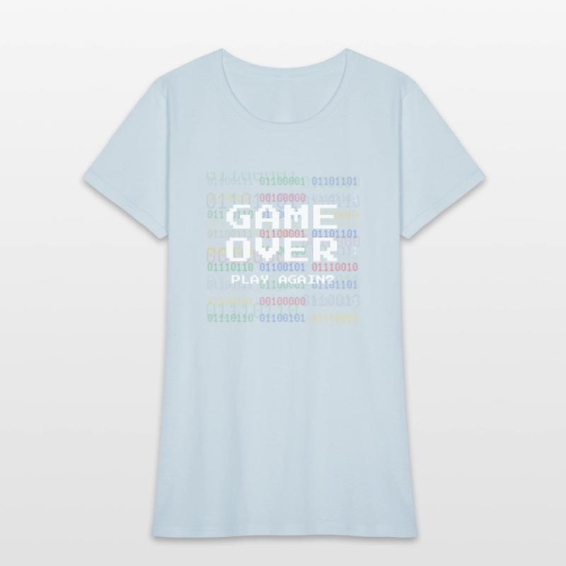 Game Over Retro Gamer Pixel Text