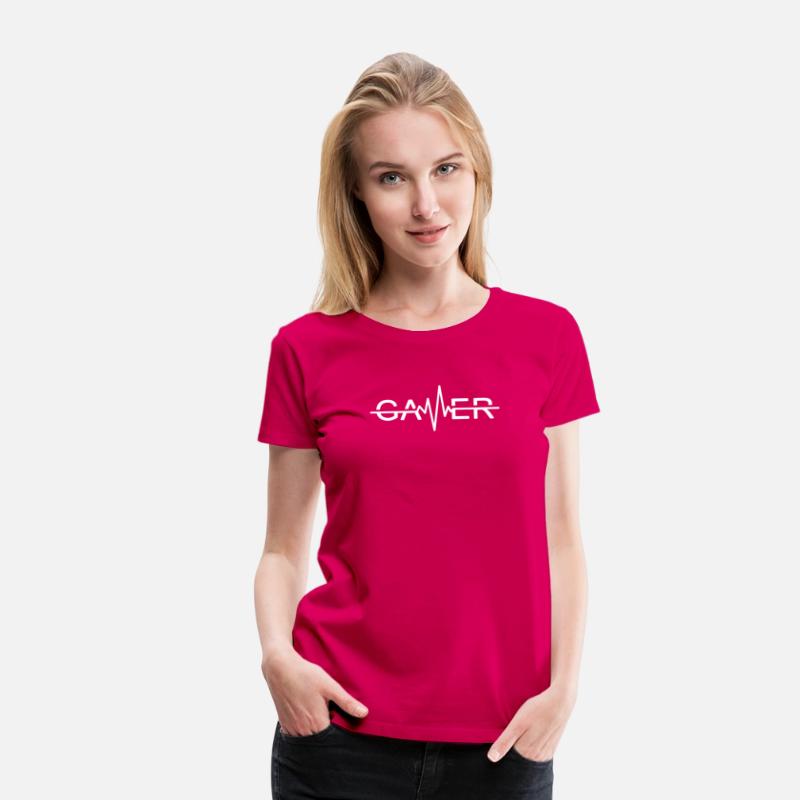 Gamer Heartbeat Video Games Graphic