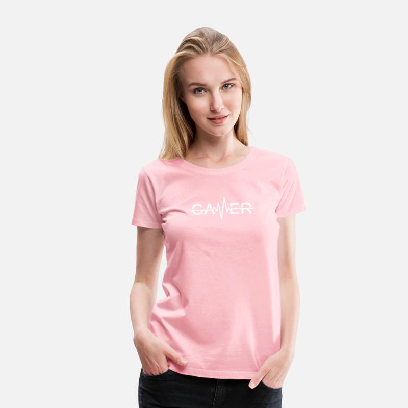 Gamer Heartbeat Video Games Graphic